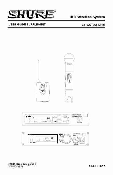 Shure Car Satellite Radio System 27B8735 (BE)-page_pdf